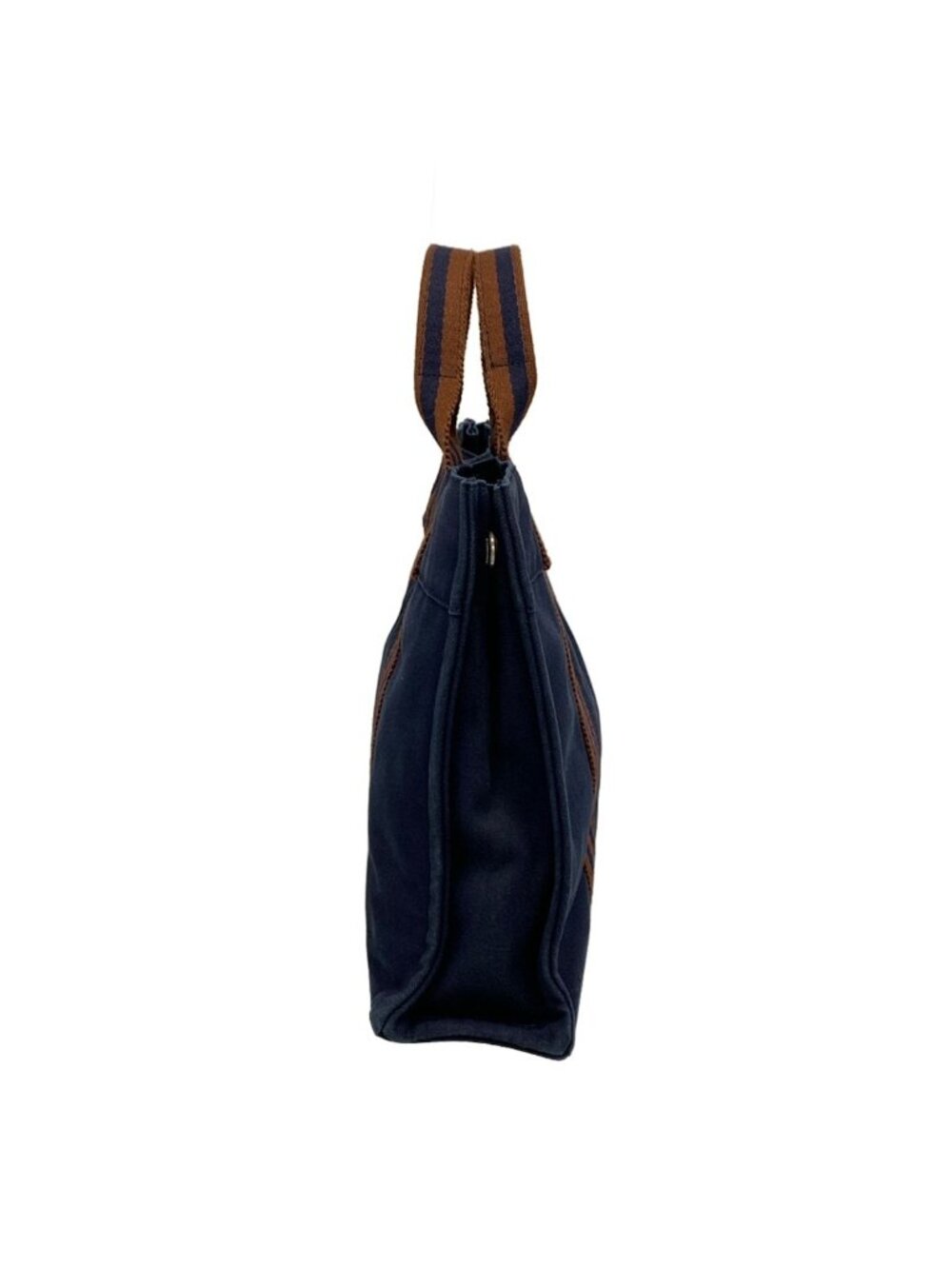 Hermes Tote Fourre Tout PM Navy Dark Brown - Picture 2 of 12
